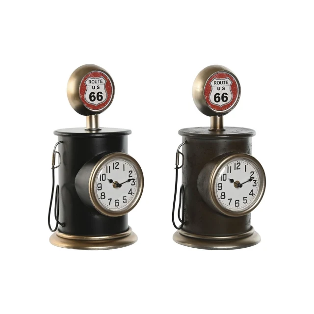 Table clock Multicolour Metal
