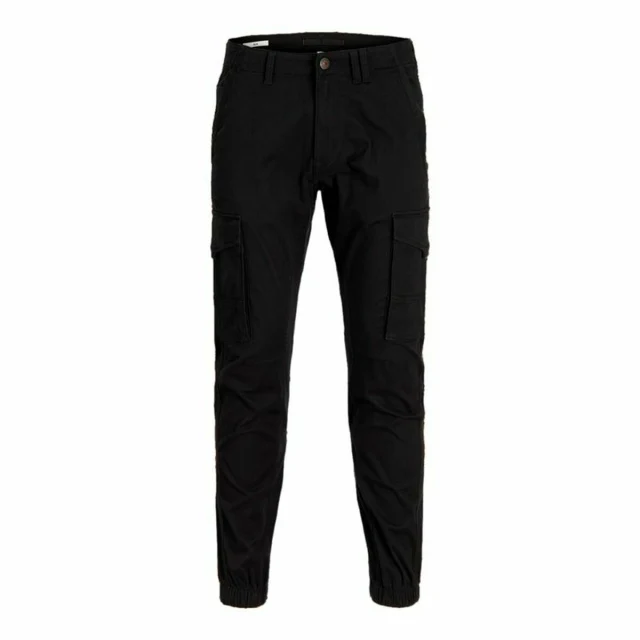Trousers JPSTPAUL JJFLAKE CARGO NOOS 12139912 Black