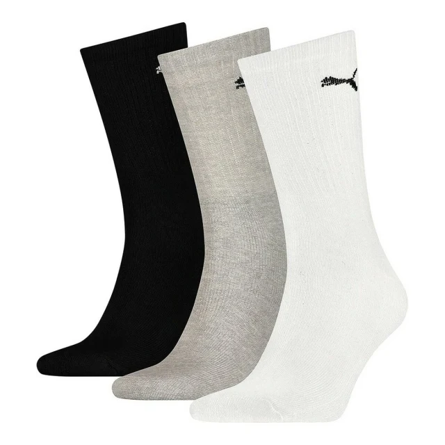 Sports Socks White cotton and polyester (3 pcs)