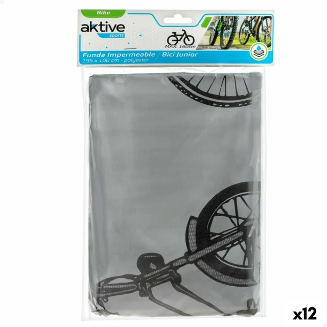 Protective cover for bicycles 195 x 100 x 5 cm Impermeable Grey