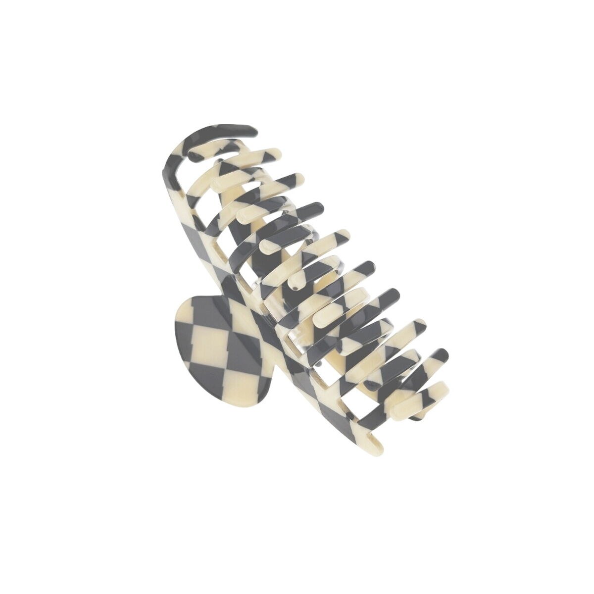 Clip White Black Squared