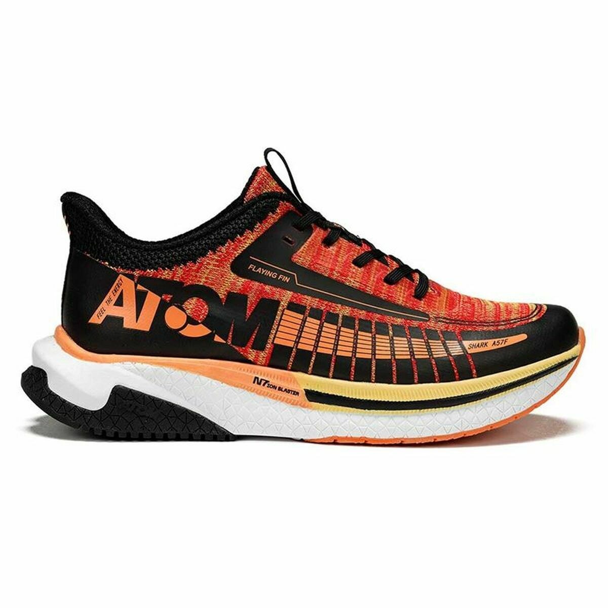 Running Shoes for Adults AT130 Orange Black Men
