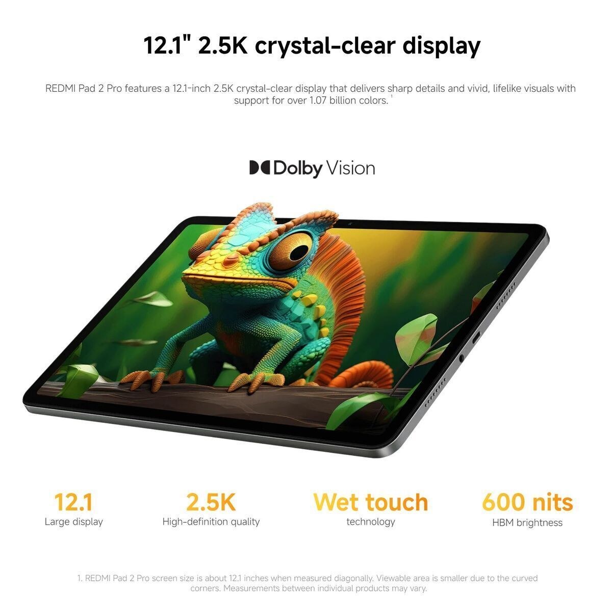 Tablet Redmi Pad 2 Pro 12,1" Octa Core 8 GB RAM 256 GB Purple