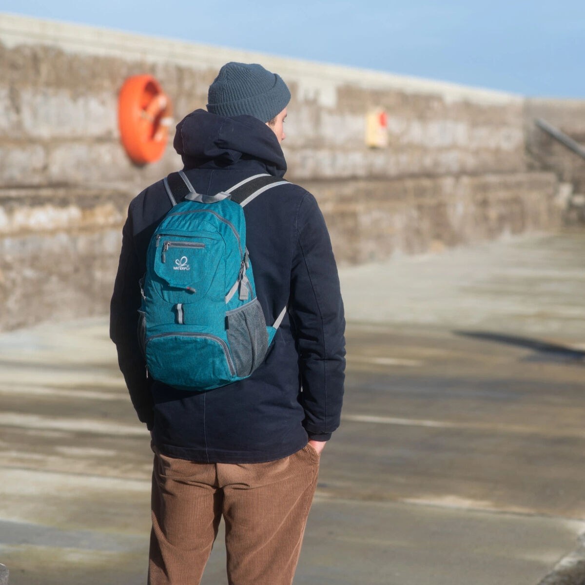 Lightweight Foldable Backpack - Water-Resistant with Adjustable Straps for Travel & Hiking