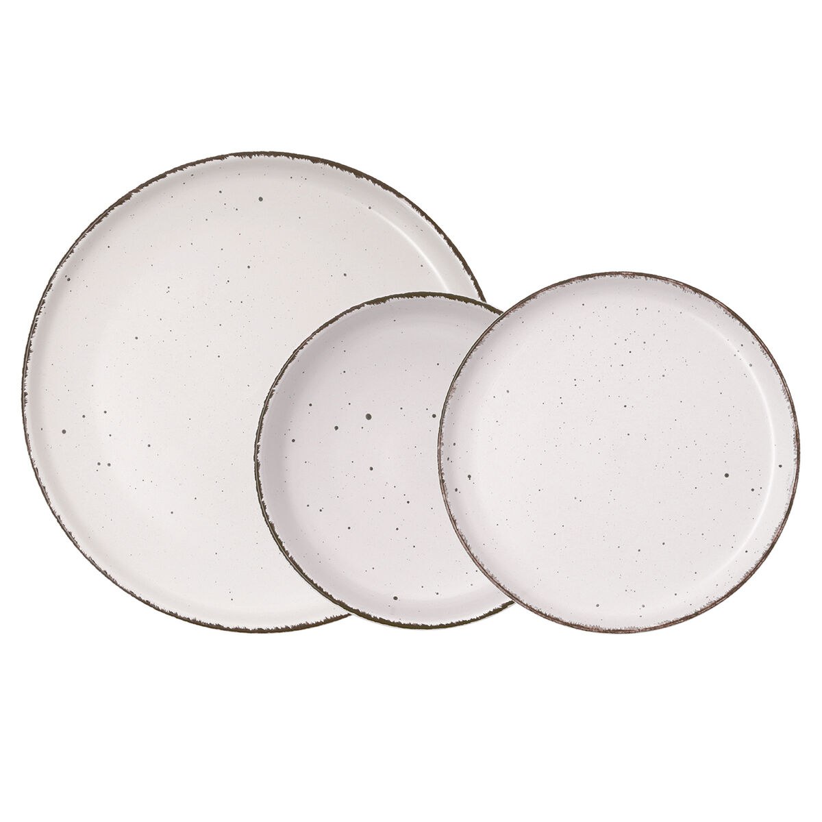 Dinnerware Set Duna Beige Ceramic 12 Pieces