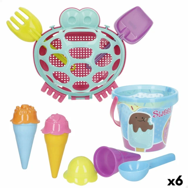 Beach toys set 48 X 16 X 32 CM (6 Units)