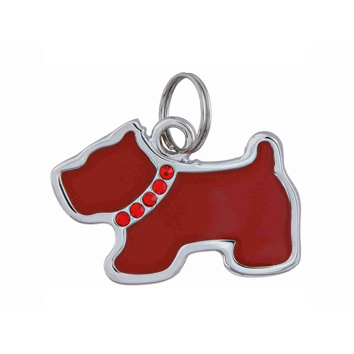 Identification plate for collar