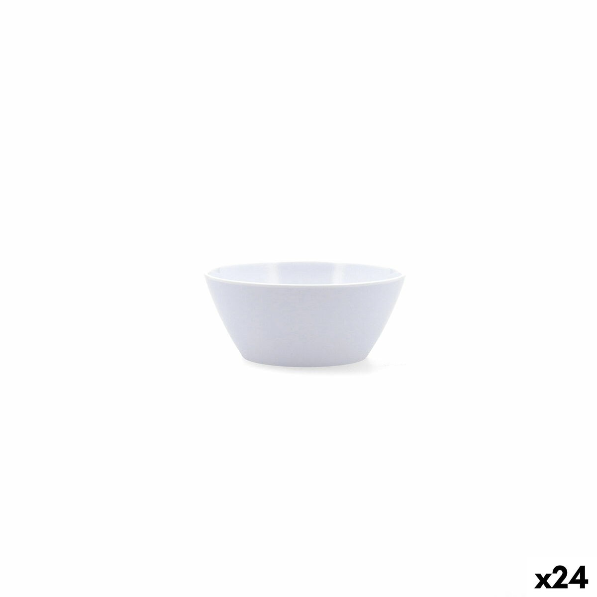 Snack Bowl Select Basic White Melamin 13 cm (24 Units)