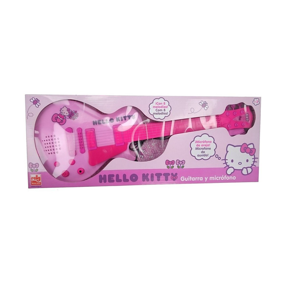 Baby Guitar Electronics Microphone Pink