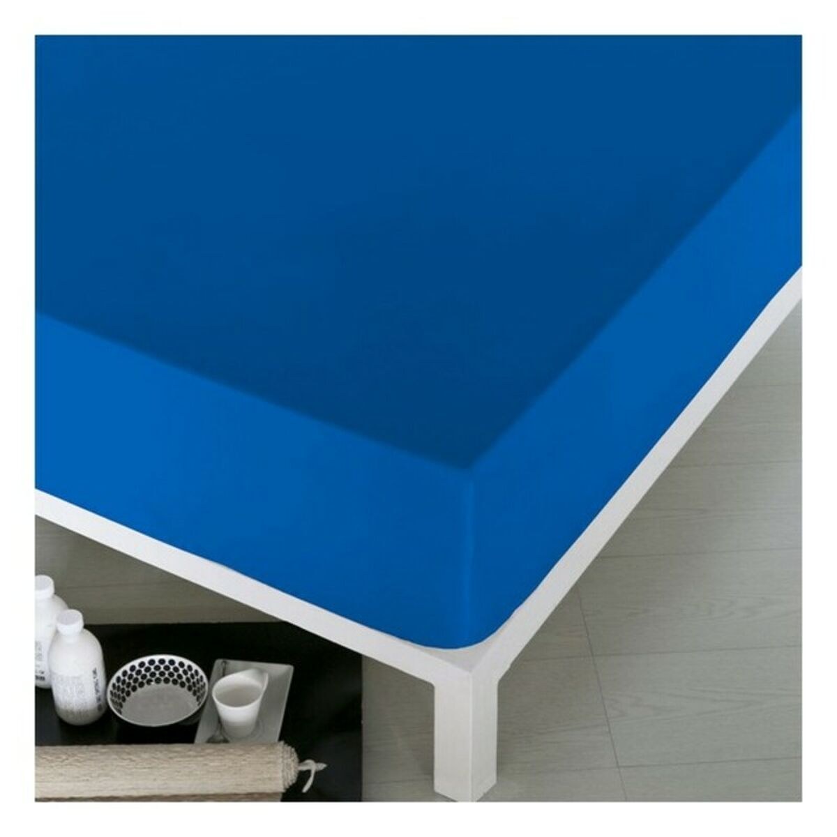 Fitted bottom sheet Blue