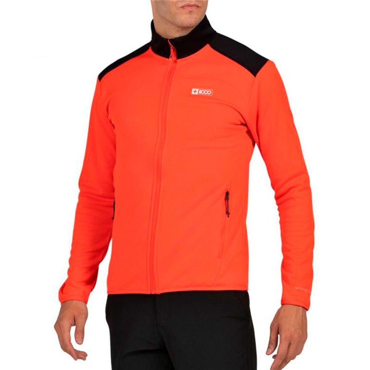 Men’s Sweatshirt without Hood Monmor 037 Orange