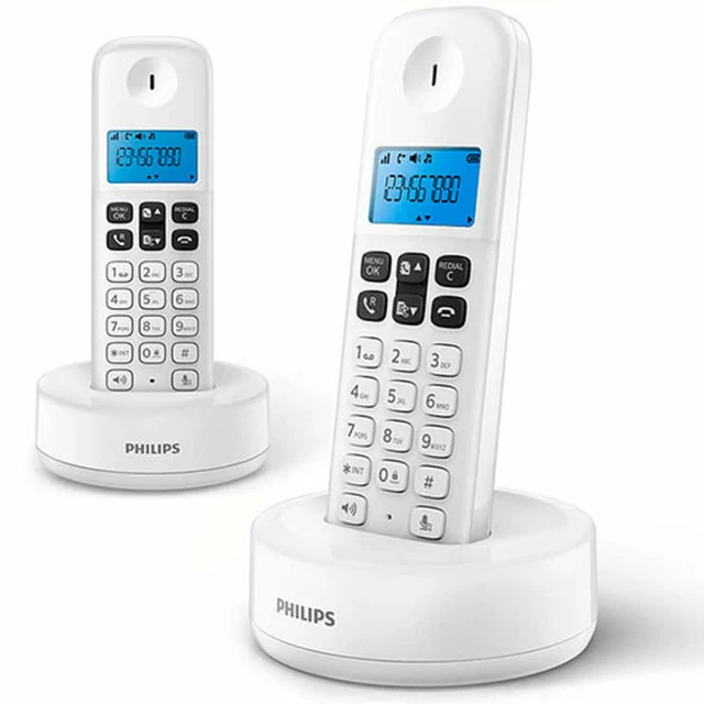 Wireless Phone D1612W/34 Blue White Black