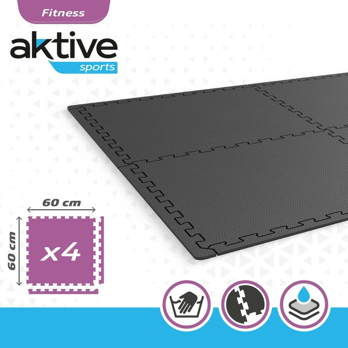 Tatami floor Dark grey (4 Units)