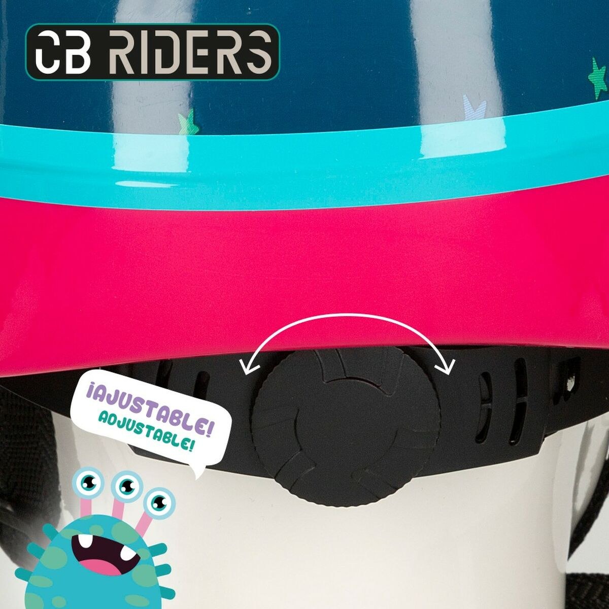Set of helmets and knee pads Monster
