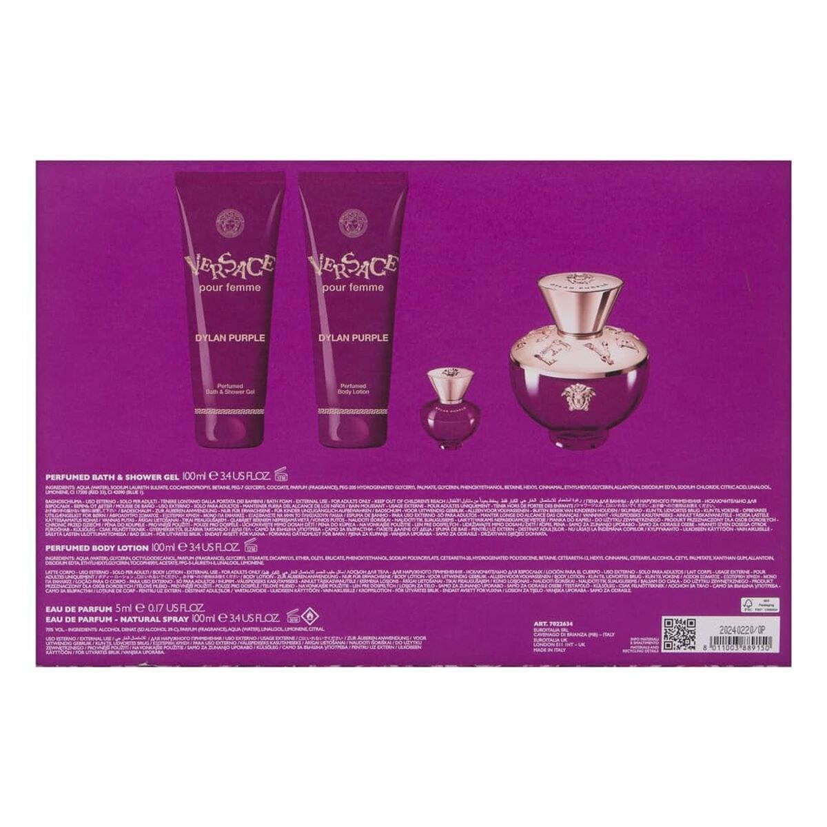 Women's Perfume Set 4 Pieces