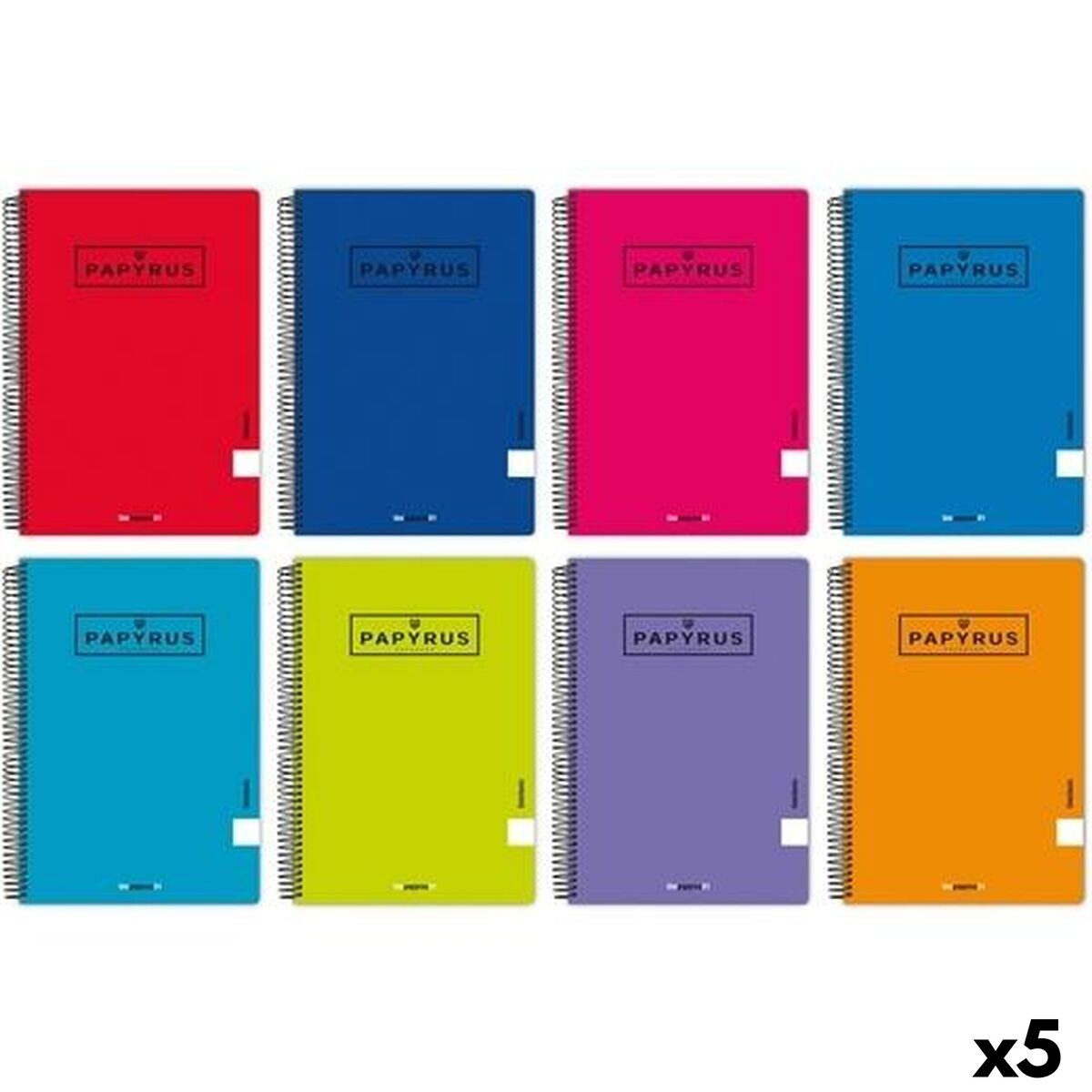 Notebook 01-UNICLASIC Quarto 80 Sheets (5 Units)