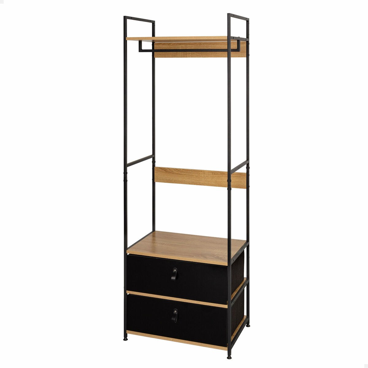 Cupboard Cloth Steel Melamin Particleboard 60 x 175 x 40 cm