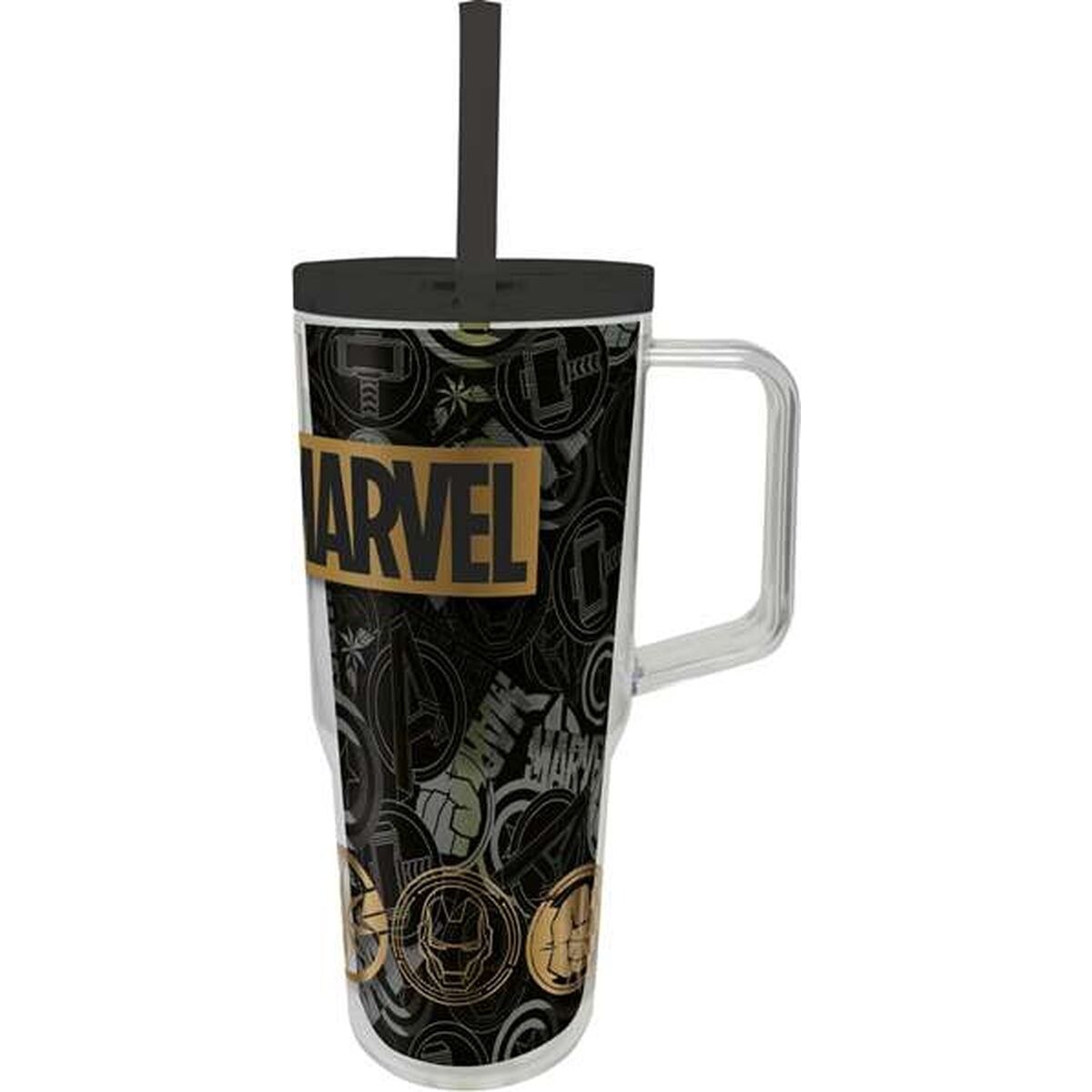Thermal Cup with Lid Golden Treasure 860 ml