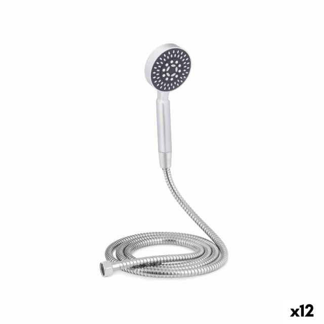 A shower head with a hose to direct the flow Metal 2 m 14 x 4,5 x 24,5 cm (12 Units)