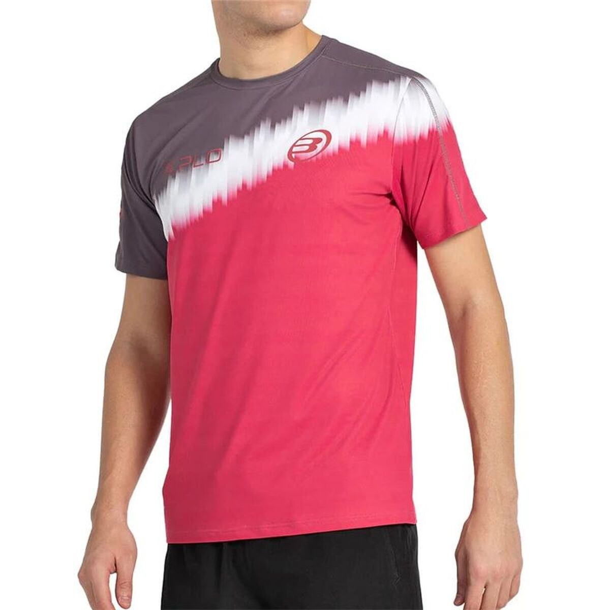 Men’s Short Sleeve T-Shirt Dinenno 25I 777 Fuchsia Padel