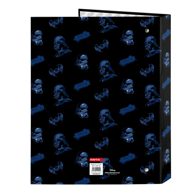 Ring binder Digital escape Black A4 (26.5 x 33 x 4 cm)