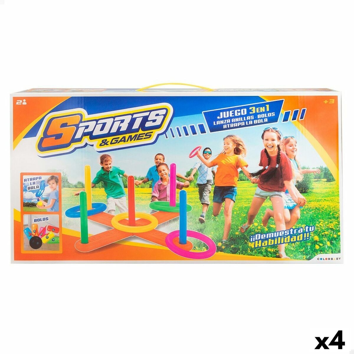 Beach toys set 40,5 x 7 x 40,5 cm (4 Units)
