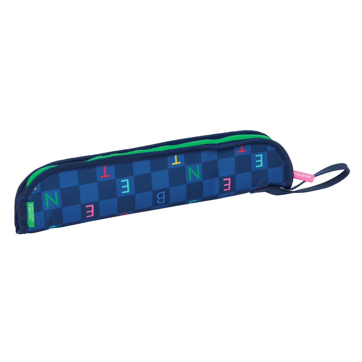 Recorder bag Damero Navy Blue 37 x 8 x 2 cm