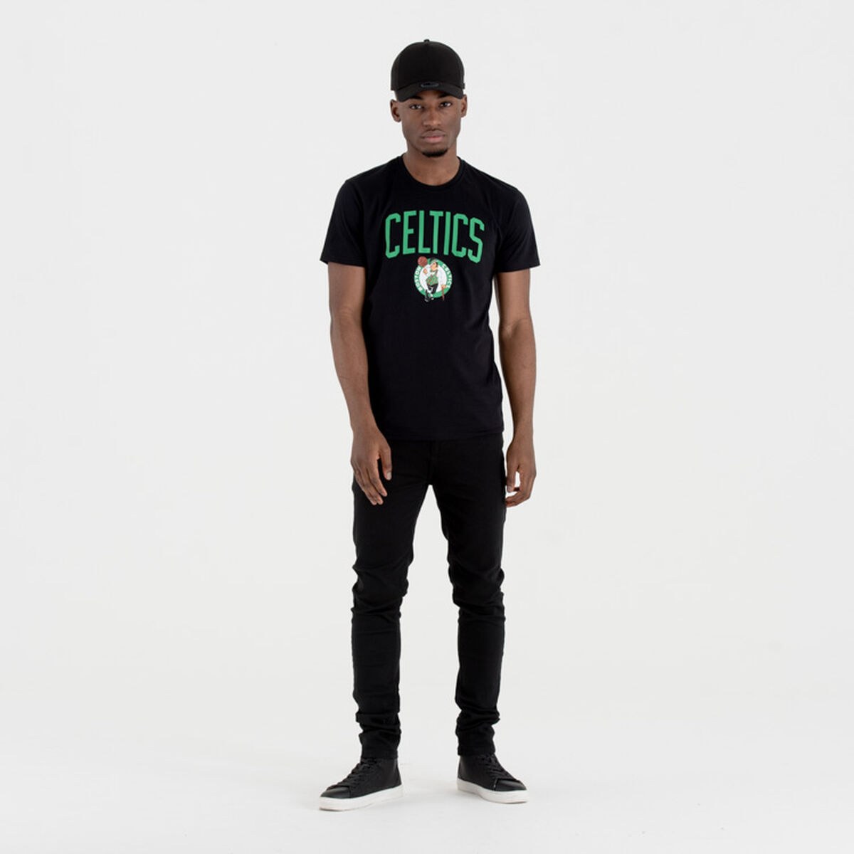 Short-sleeve Sports T-shirt NOS NBA BOSCEL 60505459 Black