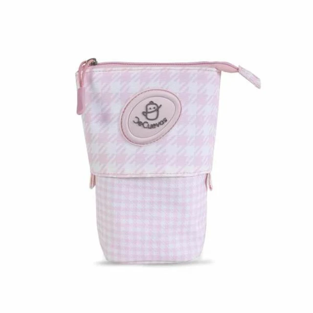 Pencil Case Niza Pink 18 x 7 x 8 cm Convertible