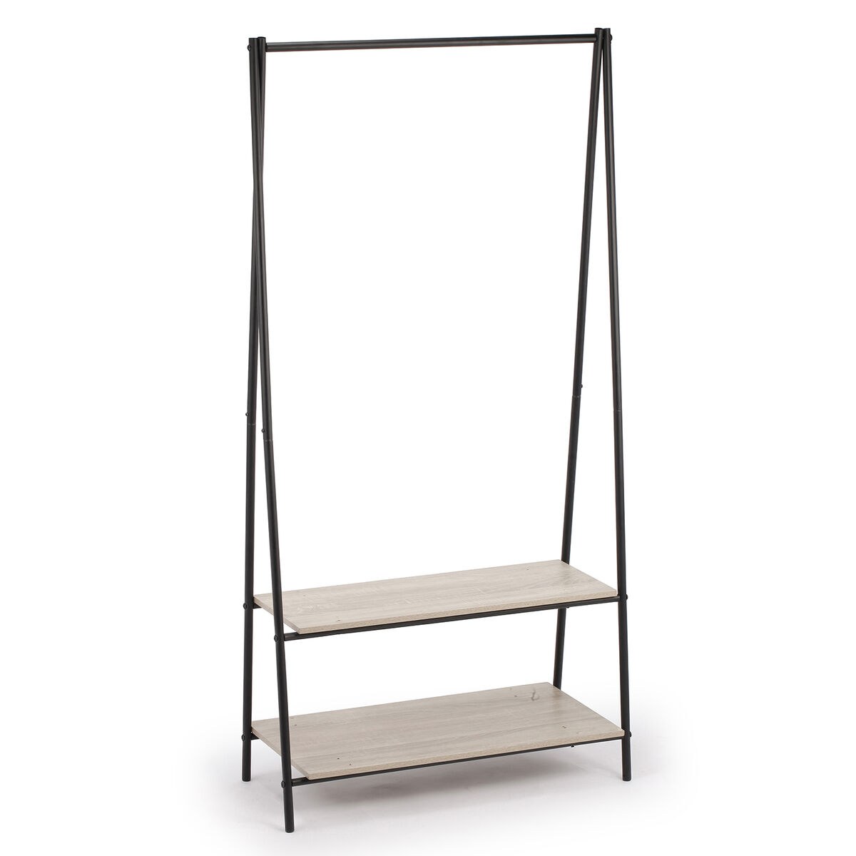Hat stand Moa Steel Black 40,5 x 80 x 160 cm