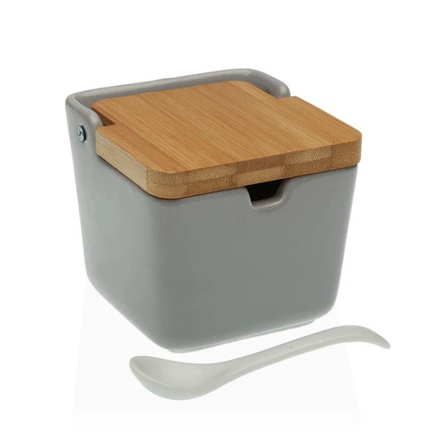 Sugar Bowl With lid Ceramic (8,8 x 10,3 x 8,8 cm)