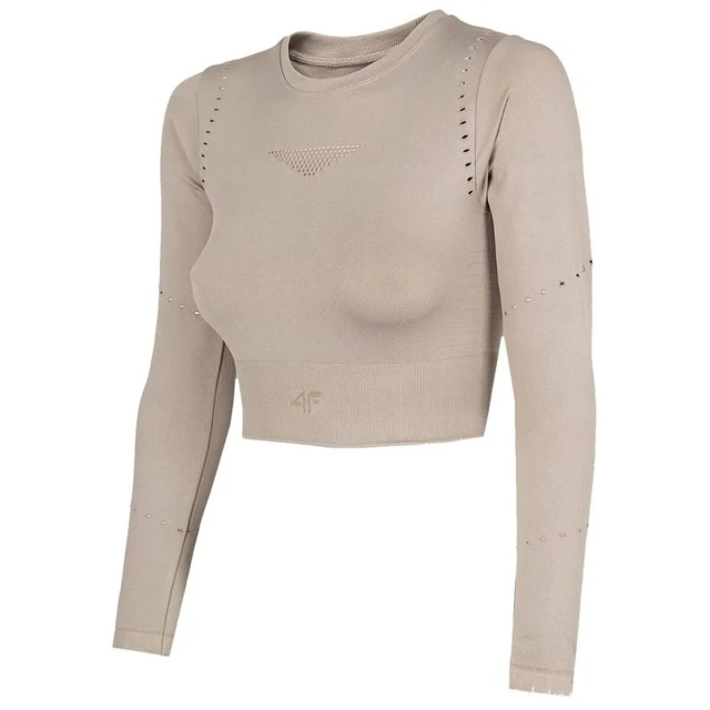Women’s Long Sleeve T-Shirt Beige