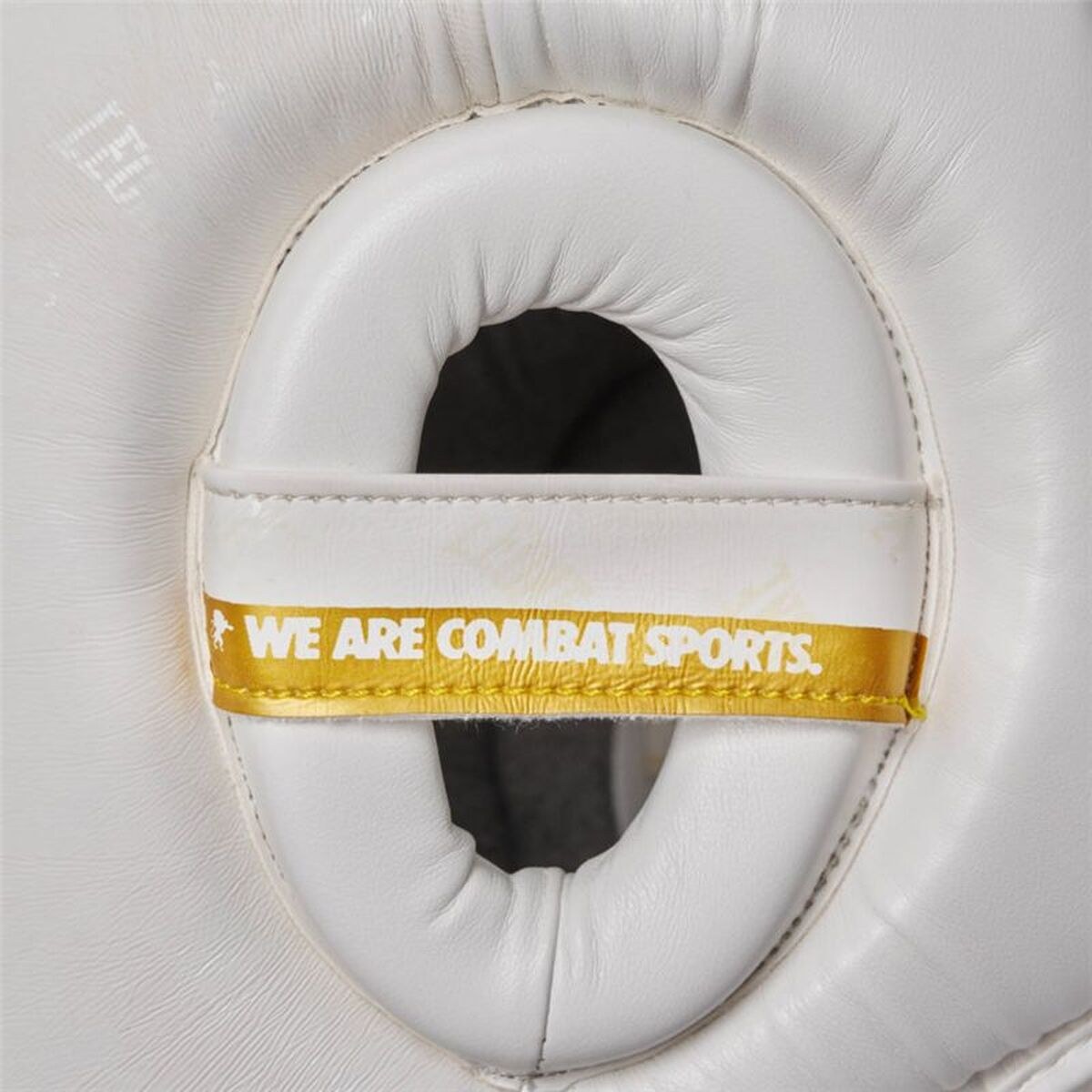 Boxing headgear DNA White