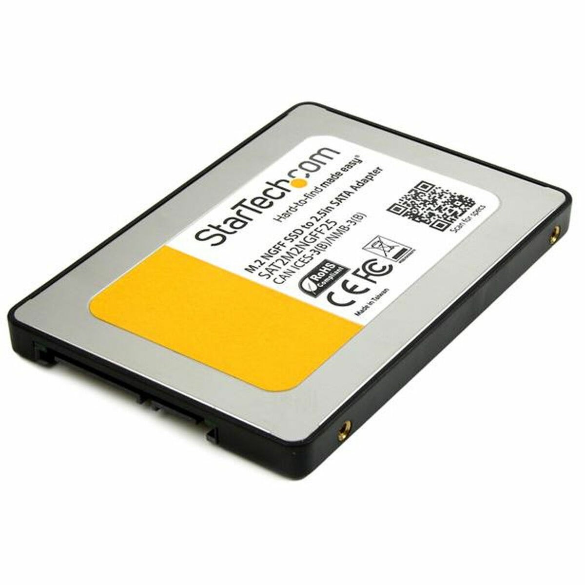 Адаптер SATA SAT2M2NGFF25 Чёрный 2,5" SSD M.2 SATA III 2.5"