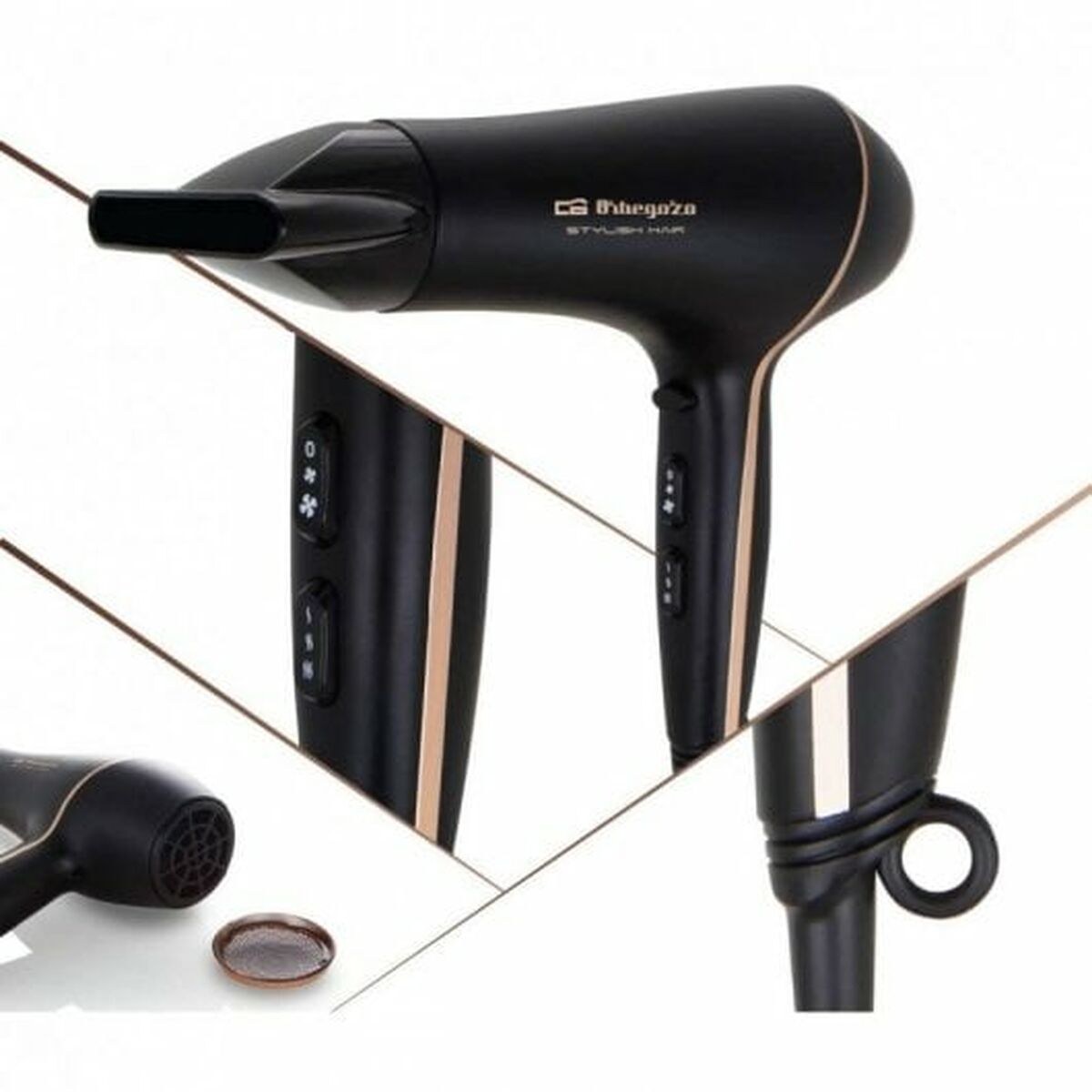 Hairdryer SE-2065 Black 2000 W