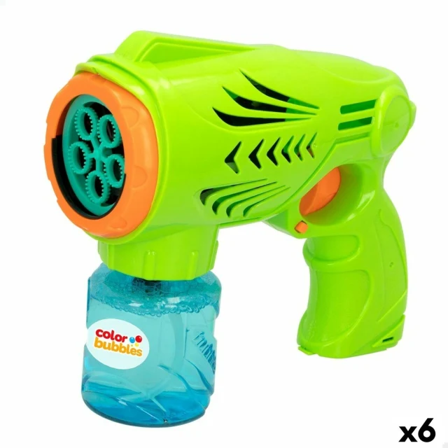 Bubble Blowing Game Color Bubbles 150 ml Green 20 x 16,5 x 8 cm (6 Units)