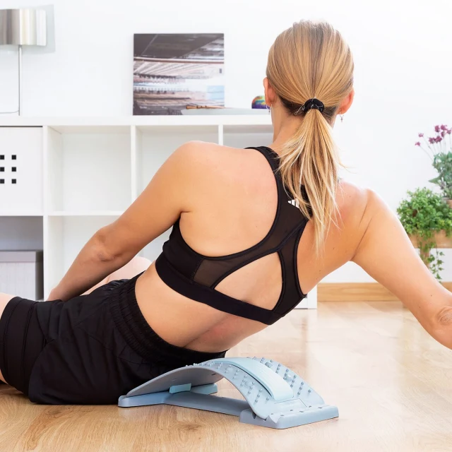 Lumbar Corrector, Stretcher and Support with Pressure and Magnetic Points Lumport