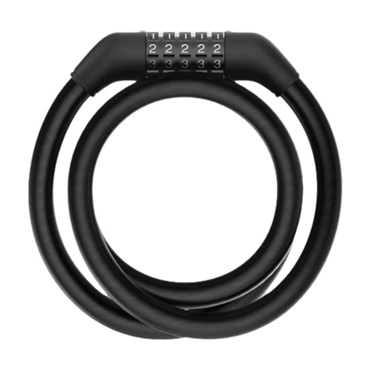 Cable with padlock NAVLOCK Black