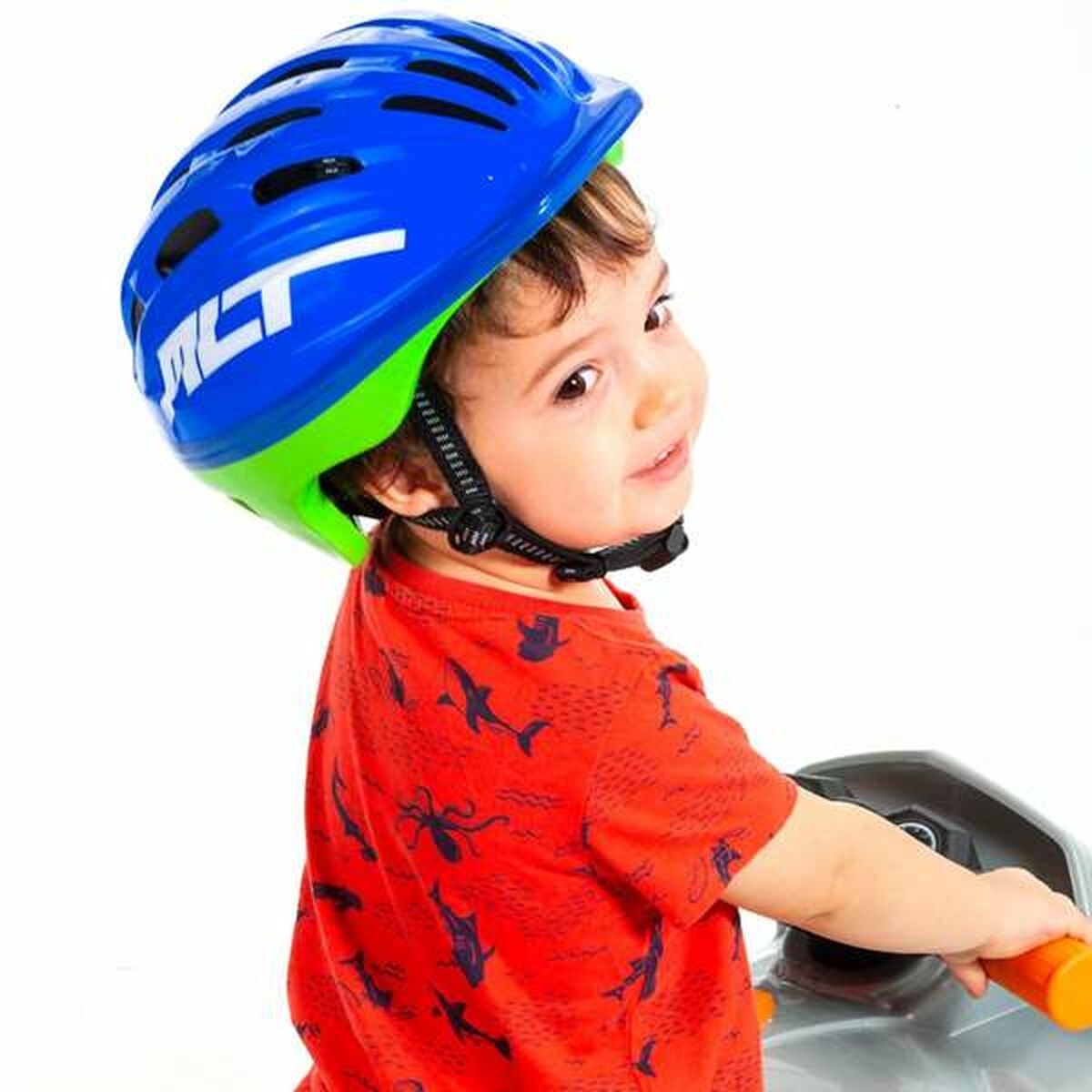 Children's Cycling Helmet MLT Blue 48-53 cm