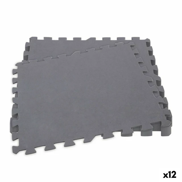 Protective Tarpaulin Grey 100 x 0,5 x 200 cm (12 Units)