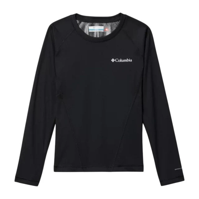 Children’s Long Sleeve T-shirt Midweight Crew 2 Black