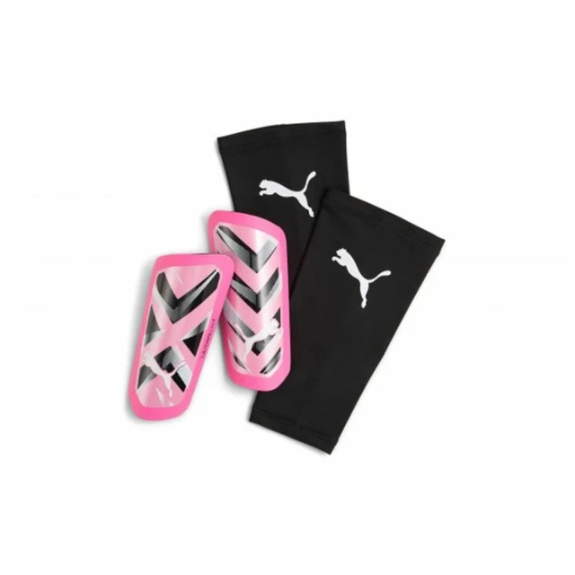 Football Shinguards Ultra Light Sleeve Pink