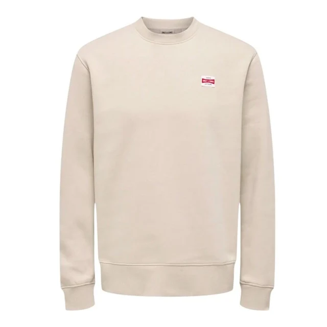 Men’s Sweatshirt without Hood Onsdawson Reg Crew Vd White