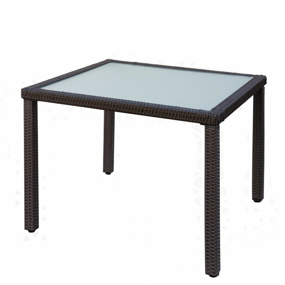 Table set with 4 chairs 100 x 100 x 75 cm