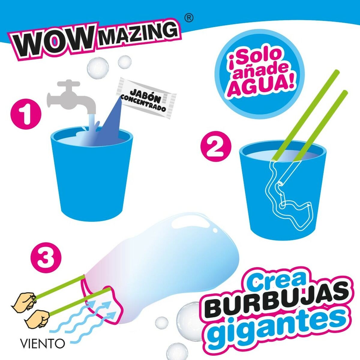 Bubble Blowing Game 41 cm (24 Units)
