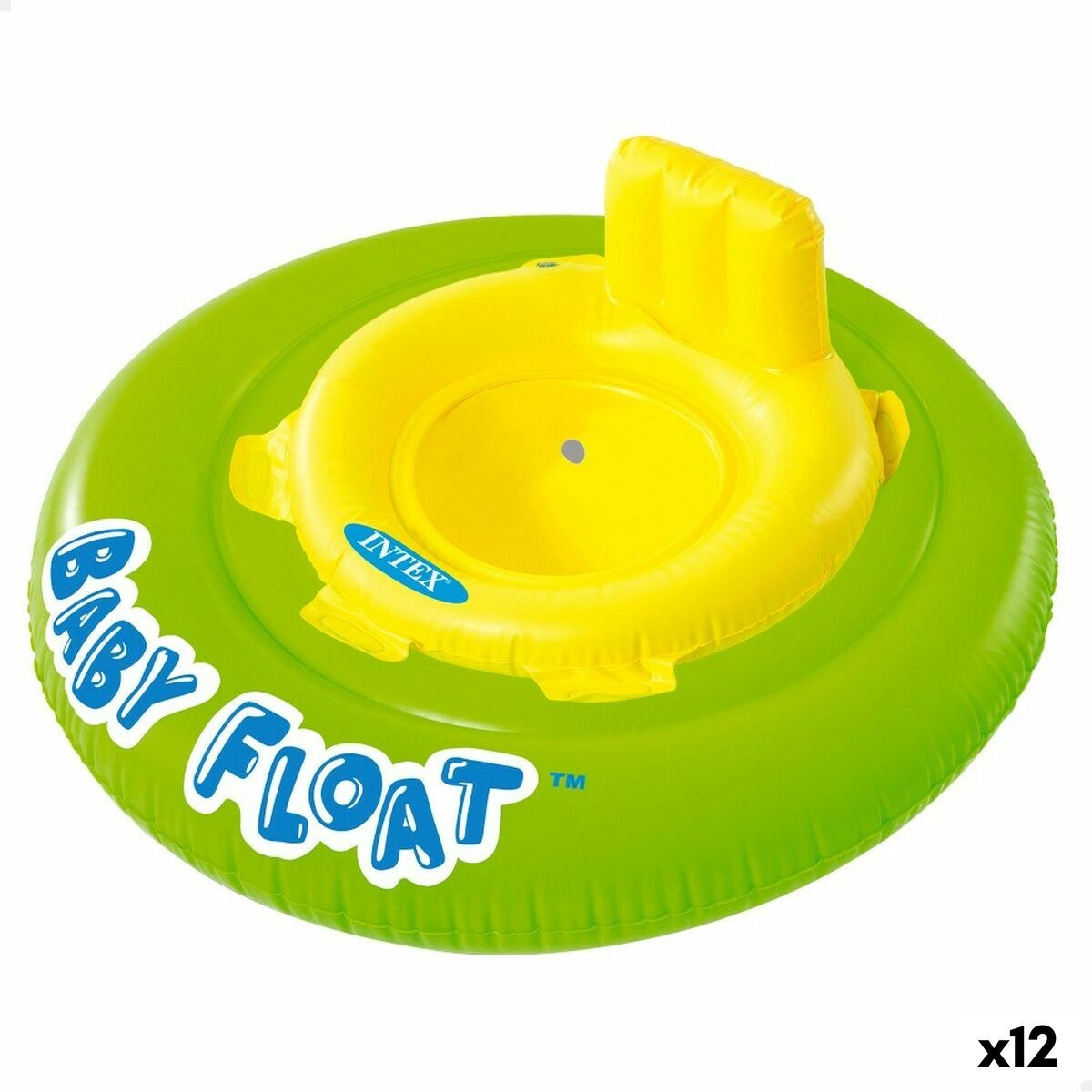 Baby float Yellow Green Ø 76 cm (12 Units)