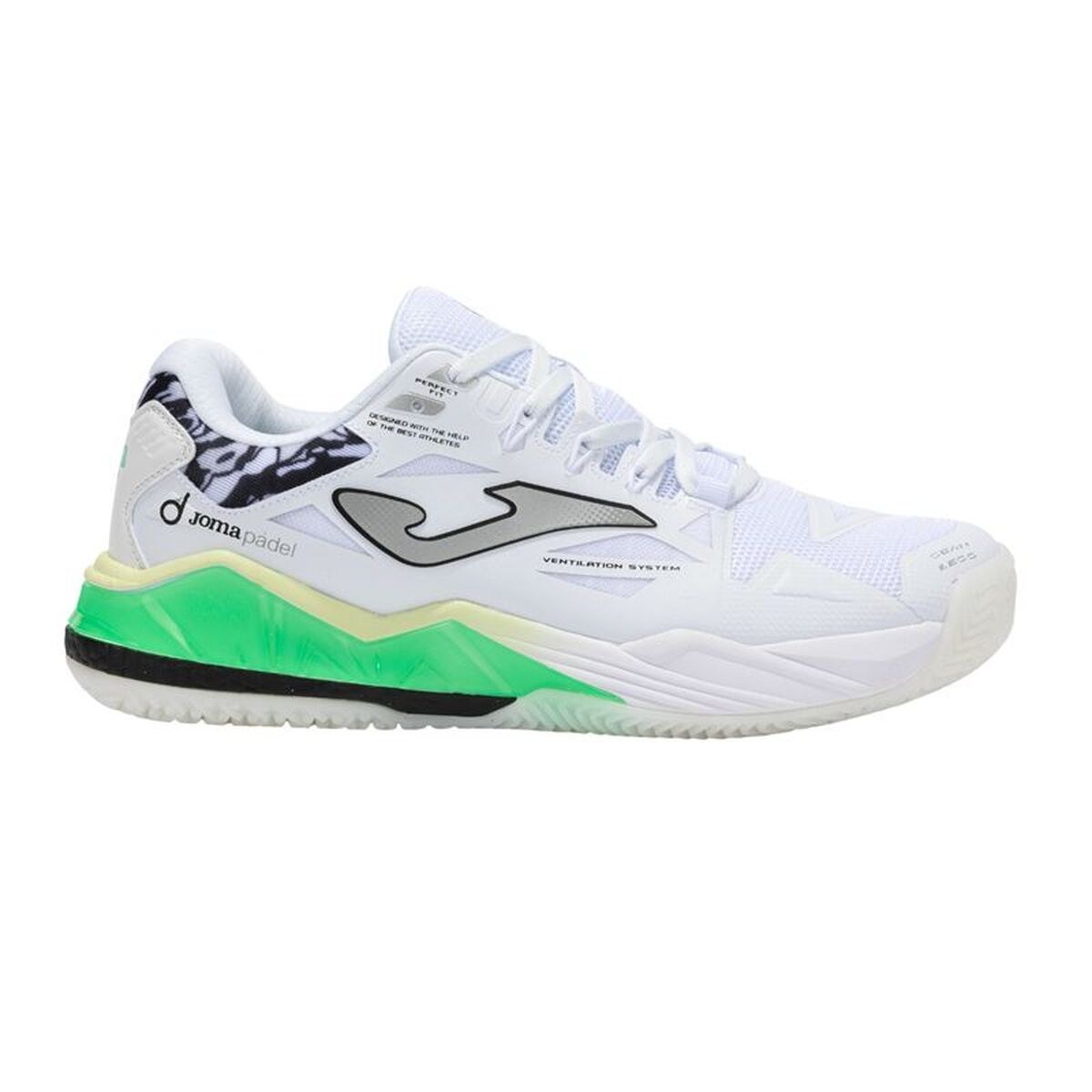 Adult's Padel Trainers Spin 2502 White