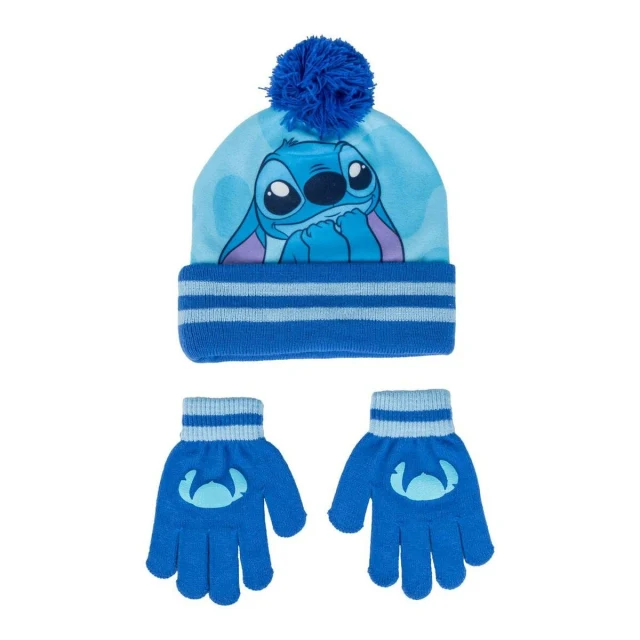 Hat & Gloves Light Blue