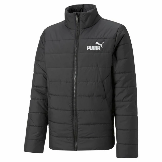 Children's Sports Jacket Essentials Padded Black
