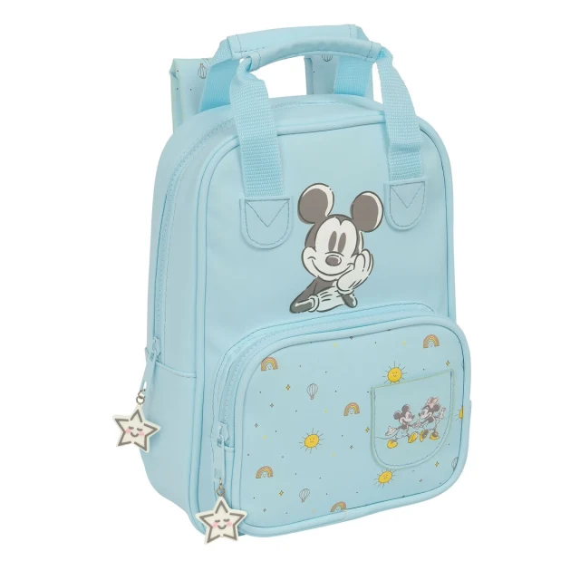 School Bag Baby Light Blue 20 x 28 x 8 cm